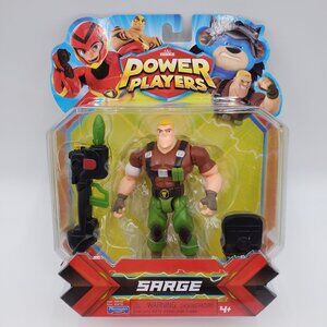 Playmates Toys ZAG Heroez Power Players Sarge Action Figure Series 1 New Sealed
